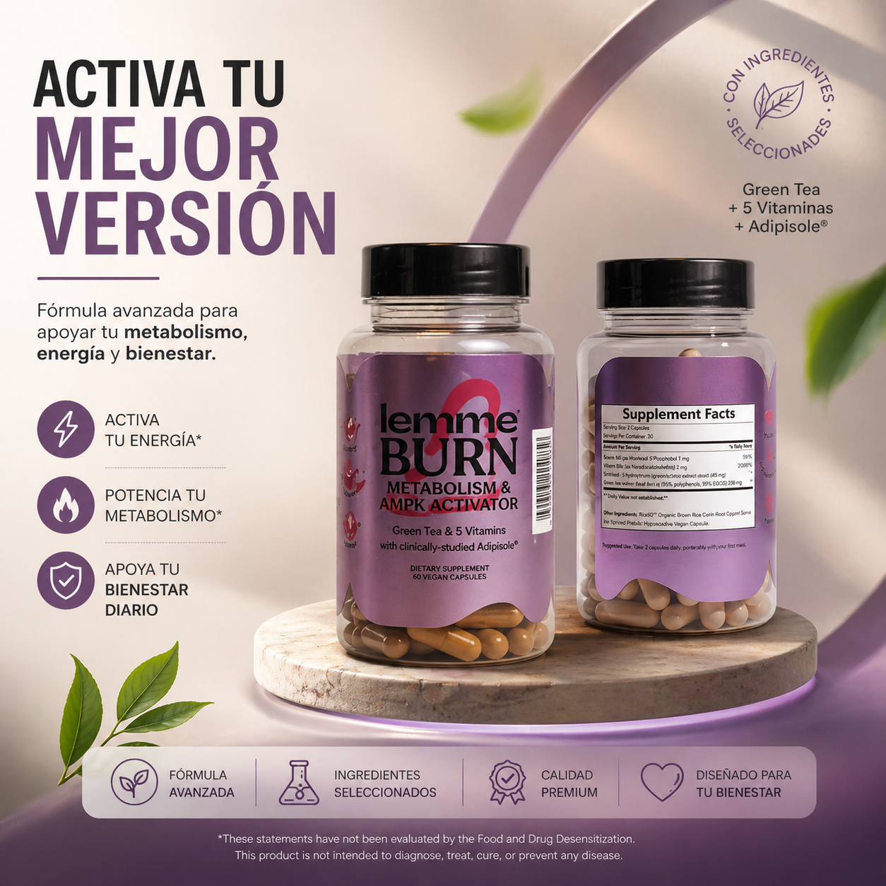 LEMME BURN METABOLISMO